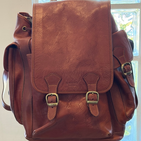Gorgeous I Medici Firenze Leather Backpack main image 2